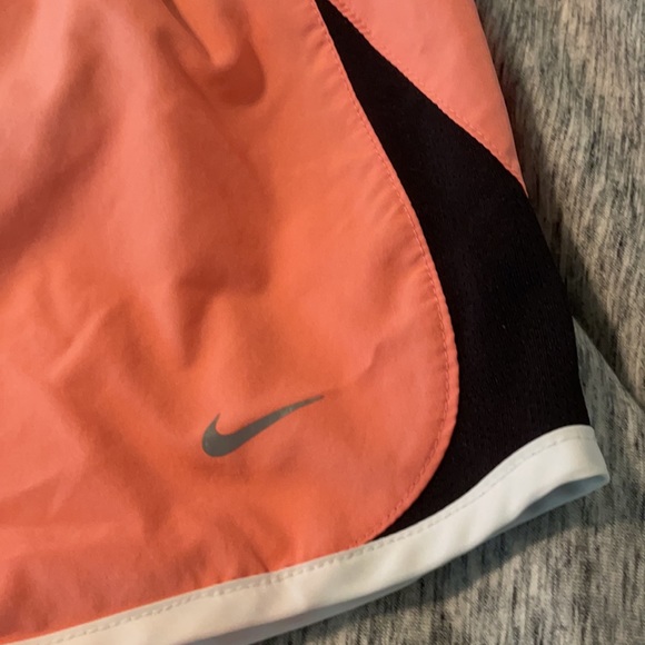 Peach Nike Dri Fit shorts - Picture 2 of 3
